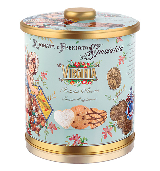 Biskuits assortiert Dose